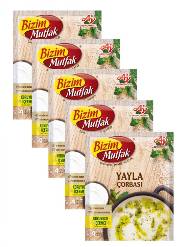 YAYLA ÇORBASI SETİ, 5x65 gr ürün görseli 1