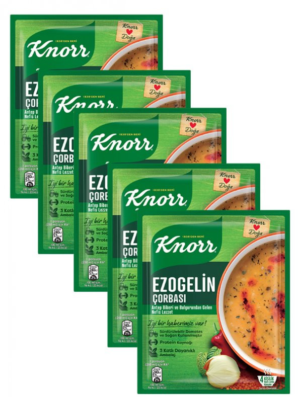 EZOGELİN ÇORBA GRUBU, 5x72 gr ürün görseli 1
