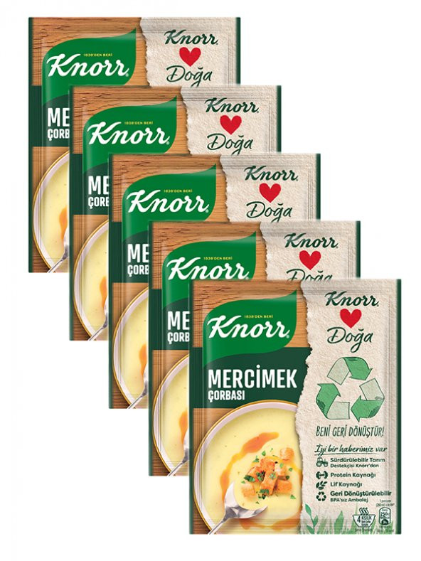 MERCİMEK ÇORBA GRUBU, 5x72 gr ürün görseli 1