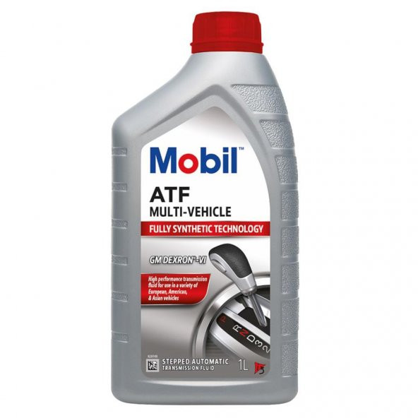 Mobil ATF Multi Vehicle 1 Lt Otomatik Şanzıman Yağı ürün görseli 1