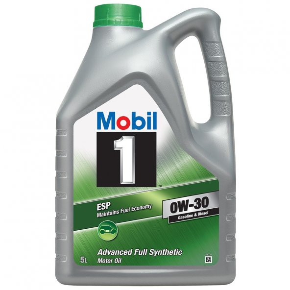 Mobil 1 ESP 0W-30 5 Lt Tam Sentetik Motor Yağı ürün görseli 1