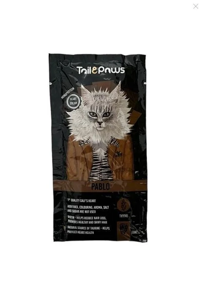 Tail Paws Pablo Heart Kalpli Kedi Yaş Mama 80 Gr ürün görseli 1