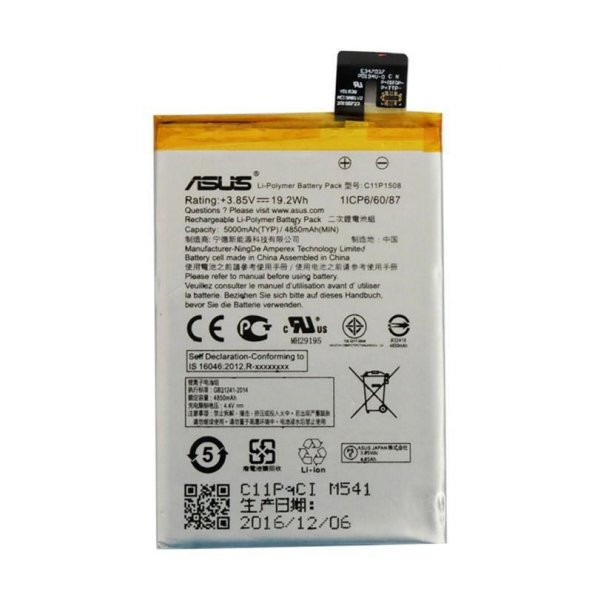 Asus ZC550KL Zenfone Max Batarya Pil 100 Orjinal  C11P1508 ürün görseli 1