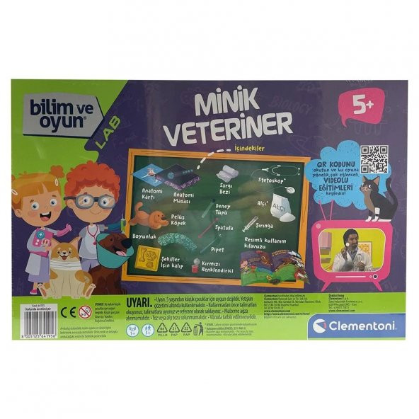 Clementoni Minik Veteriner - 64195 - Resim 2