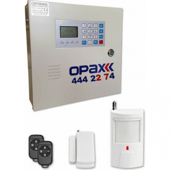OPAX OPAX-2545 Pstn Özellikli Kabolu & Kablosuz Alarm Paneli ürün görseli 1