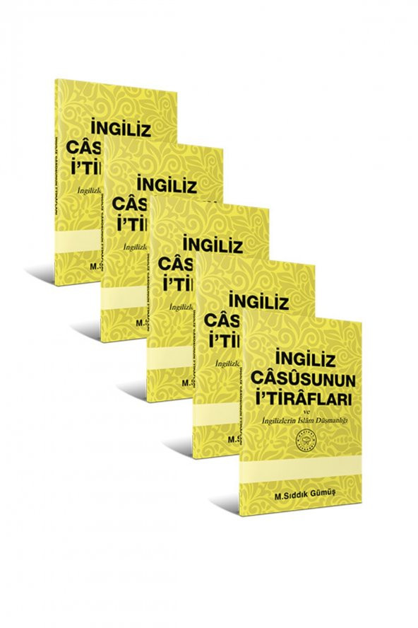 Ingiliz Casusunun Itirafları - 5 Adet (hüseyin Hilmi Işık - ) ürün görseli 1