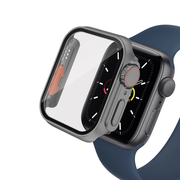 Apple Watch 7 41mm - Watch Ultra 49mm Kasa Dönüştürücü ve Ekran Koruyucu Zore Watch Gard 26 ürün görseli 1