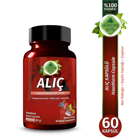 Alıç Kapsül (HAWTHORN CAPSULE) 60 Adet ürün görseli 1
