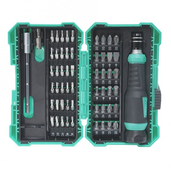 Proskit SD-9857M Tornavida Seti 57 Parça - Resim 4