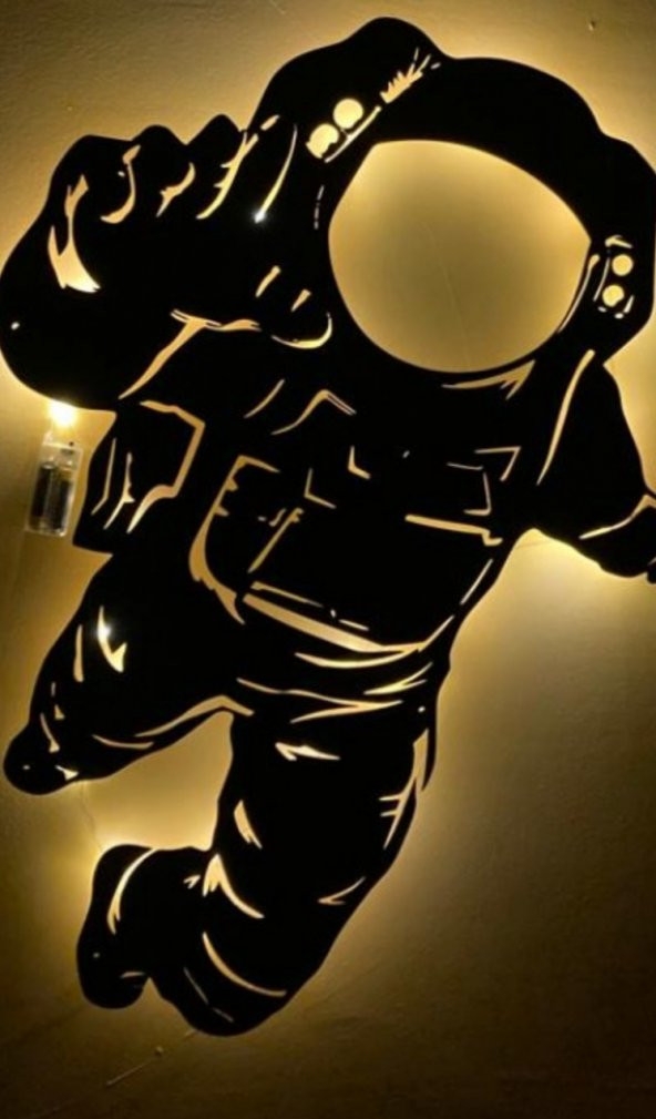 Işıklı Astronot Obje ürün görseli 1