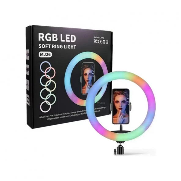 12 Rgb Led Selfie Işığı (Tripot Hediyeli) ürün görseli 1