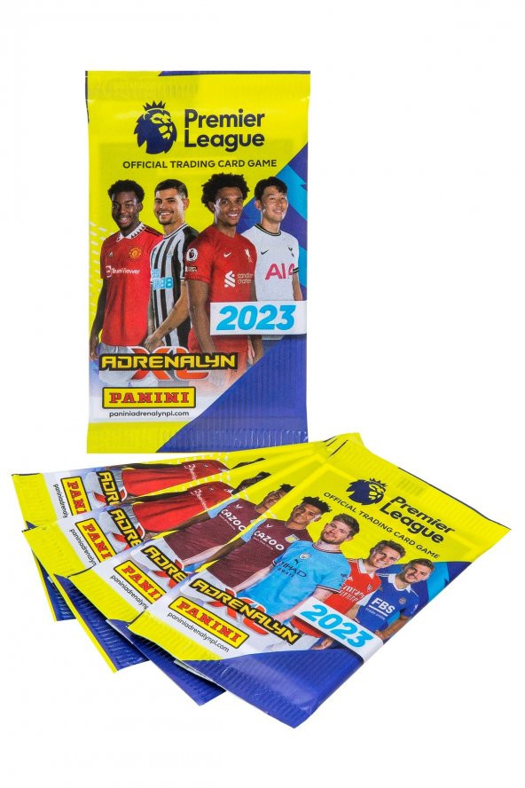 Adrenalyn Premier League 2022-23 Trading Card  game 5 Paket ürün görseli 1