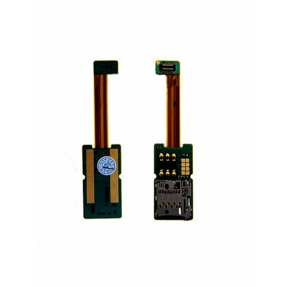Nokia E65 Sim Kart Yuvası Soket Flex Nokia E65 Sim ve Hafıza Kart Yuvası Film ürün görseli 1