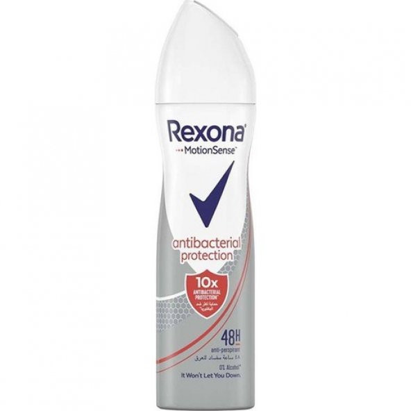 Rexona Deodorant Antibacterial Protection 150ML ürün görseli 1
