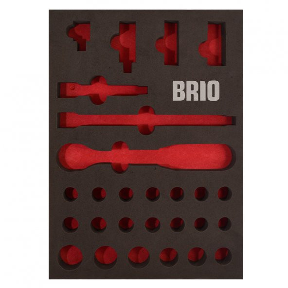 Brio Lokma Set 1/2-27 Parça 8-32 B Line Sünger Yatak Boş ürün görseli 1