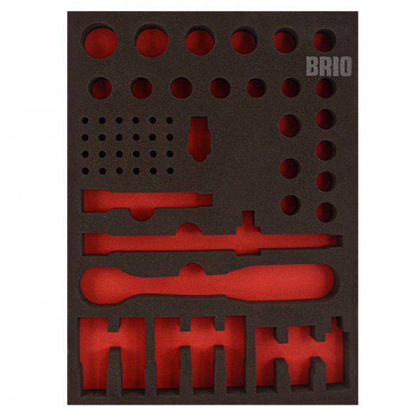 Brio Lokma Set 1/2-56 Parça  10-32 B Line Sünger Yatak Boş ürün görseli 1