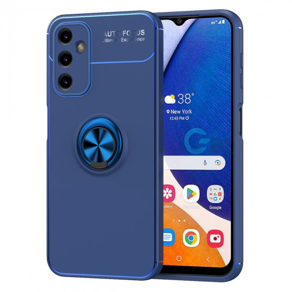 Samsung Galaxy A14 Kılıf Yüzüklü Kamera Korumalı Range Silikon Kılıf ürün görseli 1