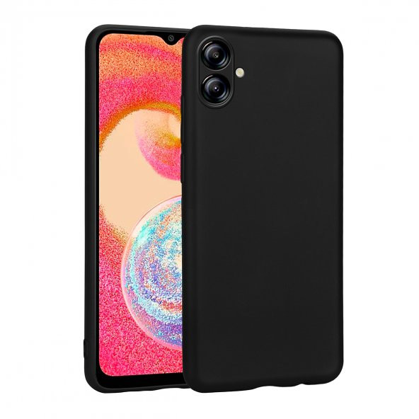 Samsung Galaxy A04E Kılıf  Yumuşak Dokulu Kamera Korumalı Premium Silikon Kılıf PRM ürün görseli 1