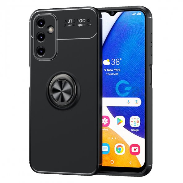 Samsung Galaxy A34 Kılıf Yüzüklü Kamera Korumalı Range Silikon Kılıf ürün görseli 1