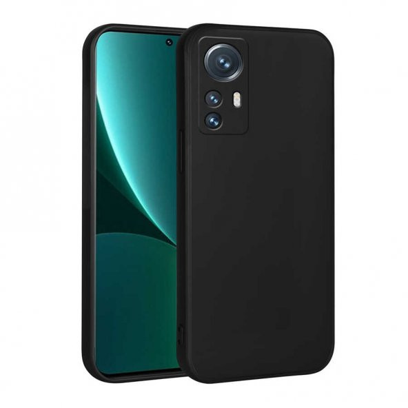 Xiaomi Mi 12 Lite Kılıf  Yumuşak Dokulu Kamera Korumalı Premium Silikon Kılıf PRM ürün görseli 1