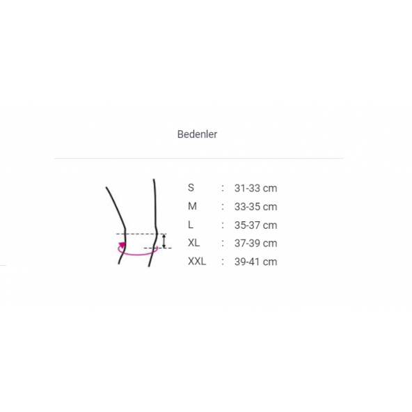 Ortocare 6060 Calf support Alt baldırlık - Resim 3
