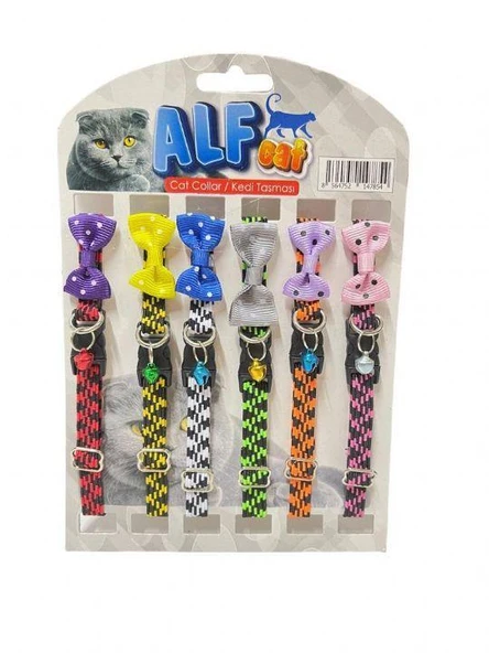 AlfCat Kedi Boyun Tasma Lastik 1 Tane ürün görseli 1