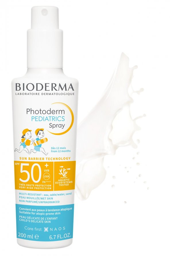Bioderma Photoderm Pediatrics Spray SPF50+ 200 ml ürün görseli 1