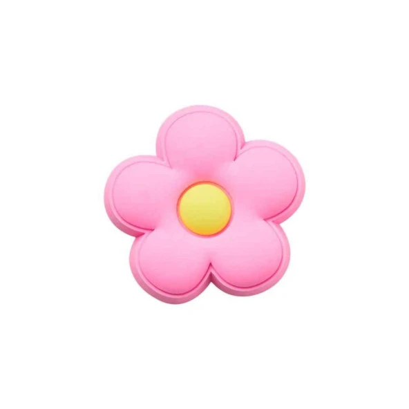 Crocs Pink Flower Jibbitz Ayakkabı Terlik Süsü 10009455 J01098 ürün görseli 1