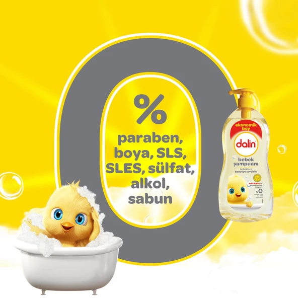 Dalin Klasik Bebek Şampuanı 400 ml - Resim 2