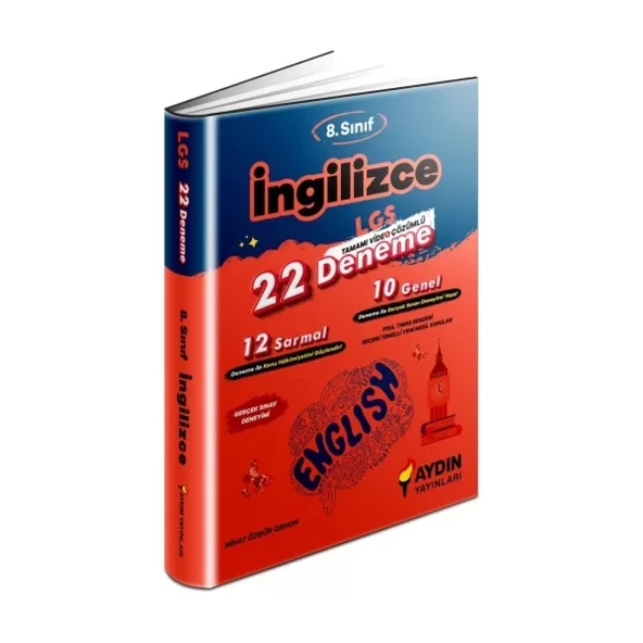 LGS 8. Sınıf İngilizce 22 Deneme ürün görseli 1