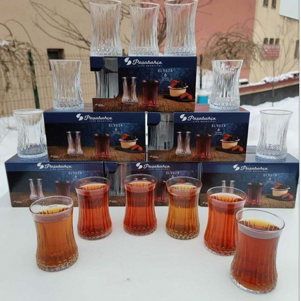 Paşabahçe Elysia Çay Bardağı 12'Lı 42901 - Resim 4