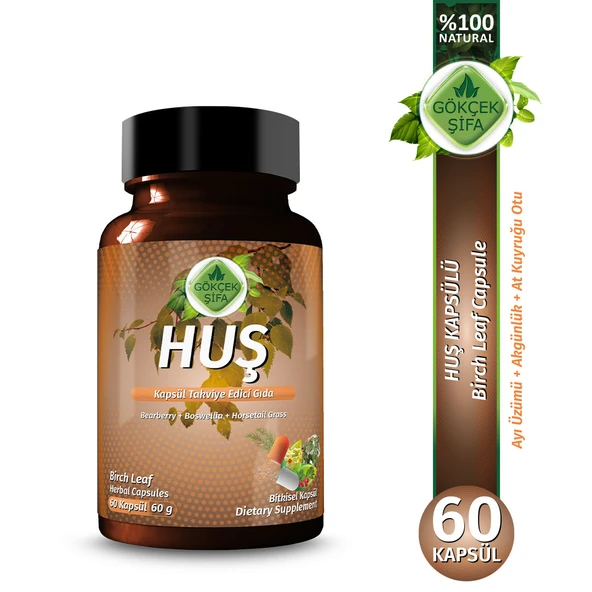 Huş Kapsül (BETULA PENDULA CAPSULE) 60 Adet ürün görseli 1