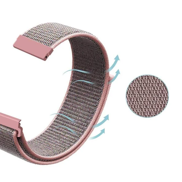 E2M HUAWEI WATCH 22MM KRD-03 HASIR GECE PARILTISI ürün görseli 1
