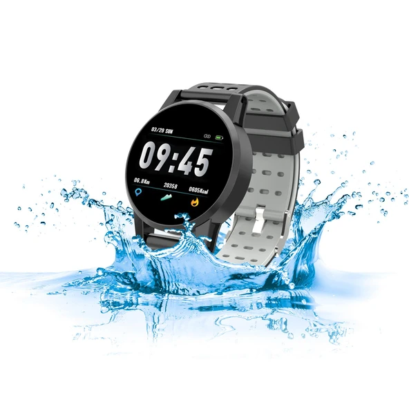 Polosmart PSSW06 Smart Round Akıllı Saat Siyah - Resim 3