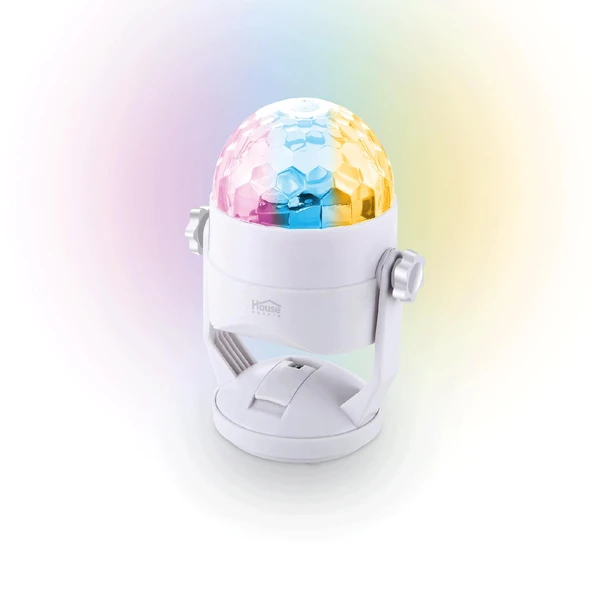 House Pratik HP504 Işıklı Parti Topu Beyaz ürün görseli 1