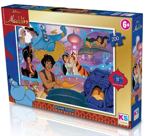 KS Puzzle 200 Parça Aladdin ürün görseli 1