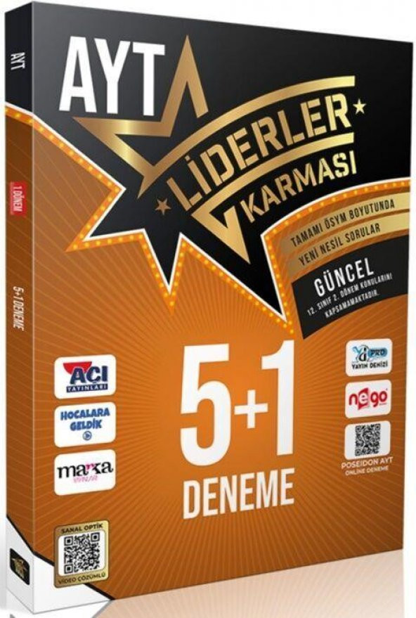 AYT 5+1 Deneme Seti Liderler Karması ürün görseli 1