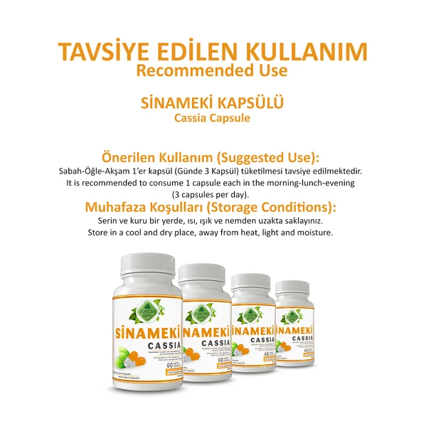 Sinameki Kapsül (Senna Capsule) 60 Adet - Resim 4