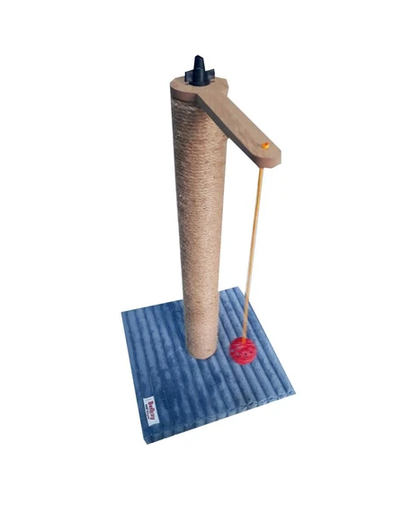 Berkay Kedi Tırmalama Kaydırmazlı Tekli Oyuncaklı 52 cm ürün görseli 1