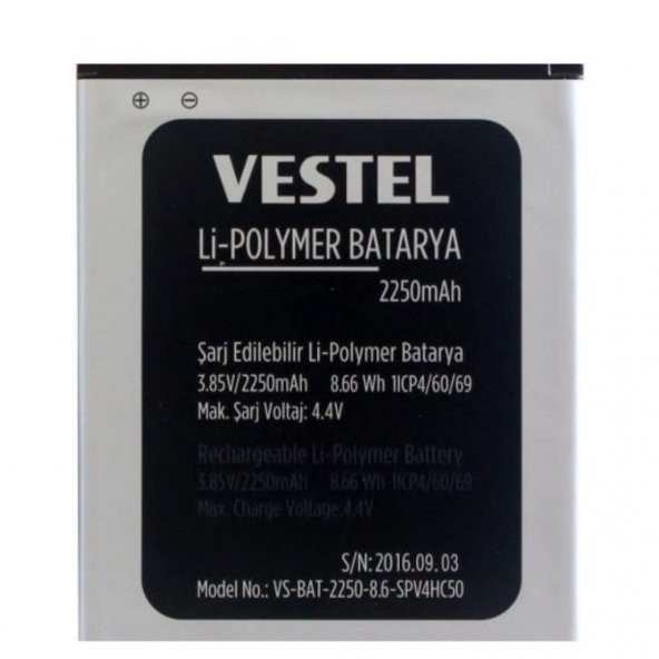 Vestel Venüs Go Batarya Pil Orjinal ürün görseli 1