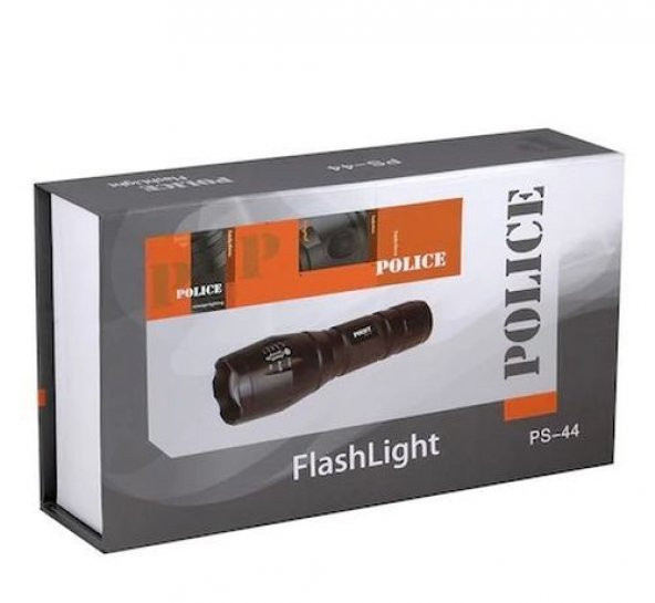 Police Ps-44 Cree T6 Led + Zoom Şarj Edilebilir El Feneri ürün görseli 1