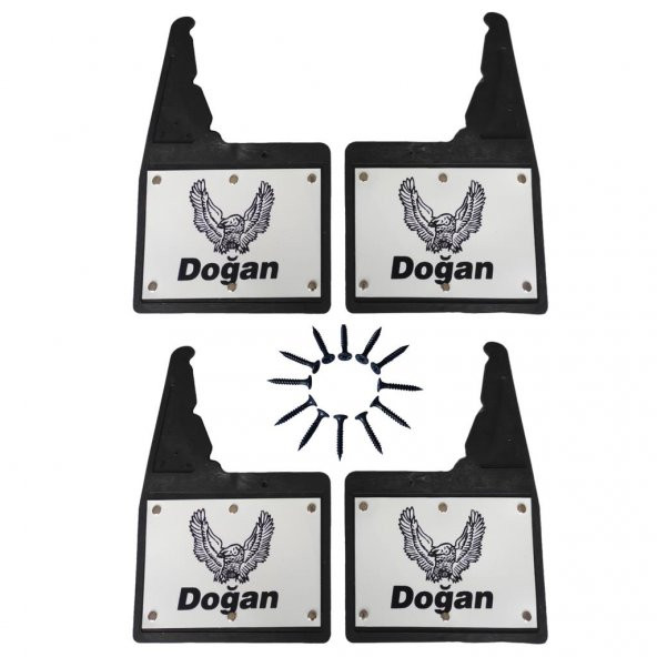Tofaş Doğan-131 Doğan 4lü Perçinli Ön/Arka Paçalık Çamurluk Tozluk TFS1RX001YD ürün görseli 1
