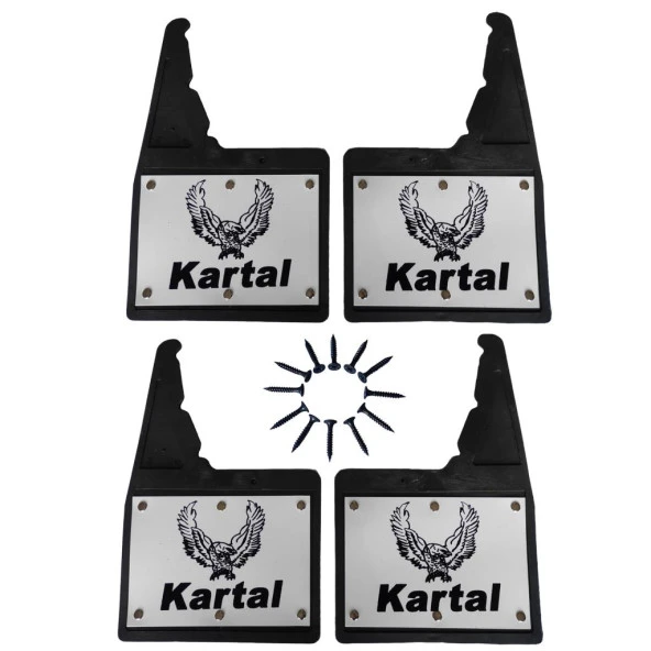 Tofaş Kartal-131 Kartal 4lü Perçinli Ön/Arka Paçalık Çamurluk Tozluk TFS1RX002YD ürün görseli 1