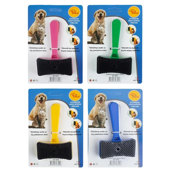 Polo Otomatik Kedi Köpek Fırçası ürün görseli 1