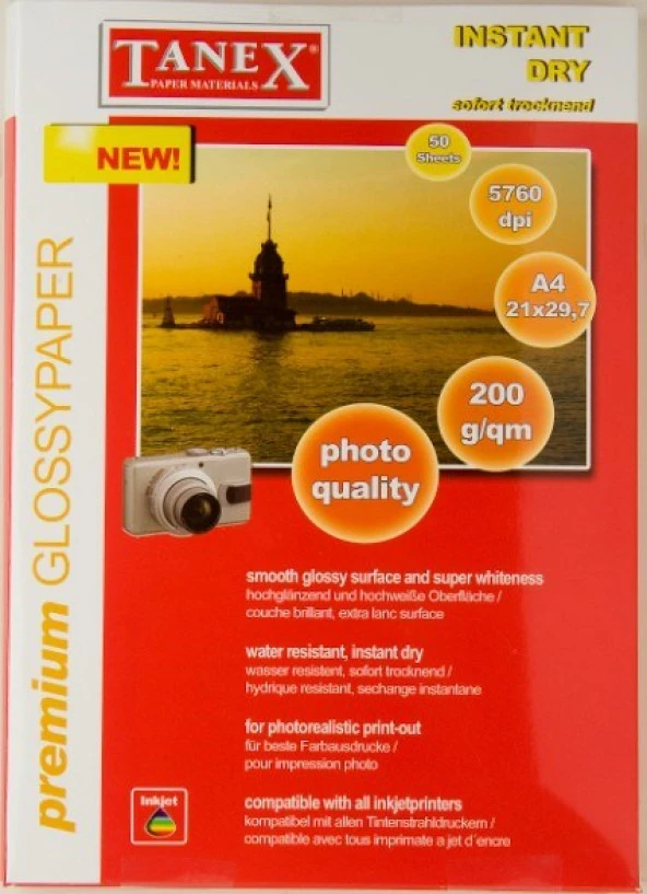 200 Gr A4 Fotoğraf Kağıdı 25 Ad. ürün görseli 1