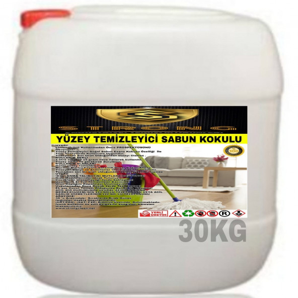 STRONG YÜZEY TEMİZLEYİCİ DOĞAL SABUN 30KG ürün görseli 1