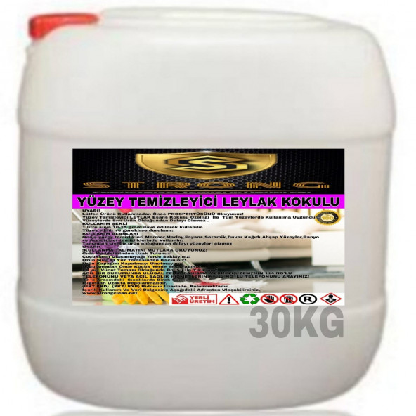 STRONG YÜZEY TEMİZLEYİCİ LEYLAK 30KG ürün görseli 1