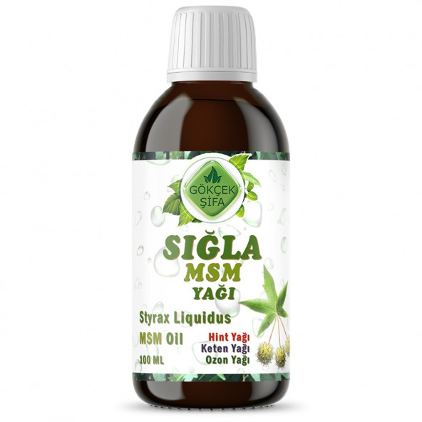 Sığla MSM Yağı 100 ML ürün görseli 1