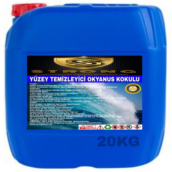 STRONG YÜZEY TEMİZLEYİCİ OKYANUS 20KG ürün görseli 1