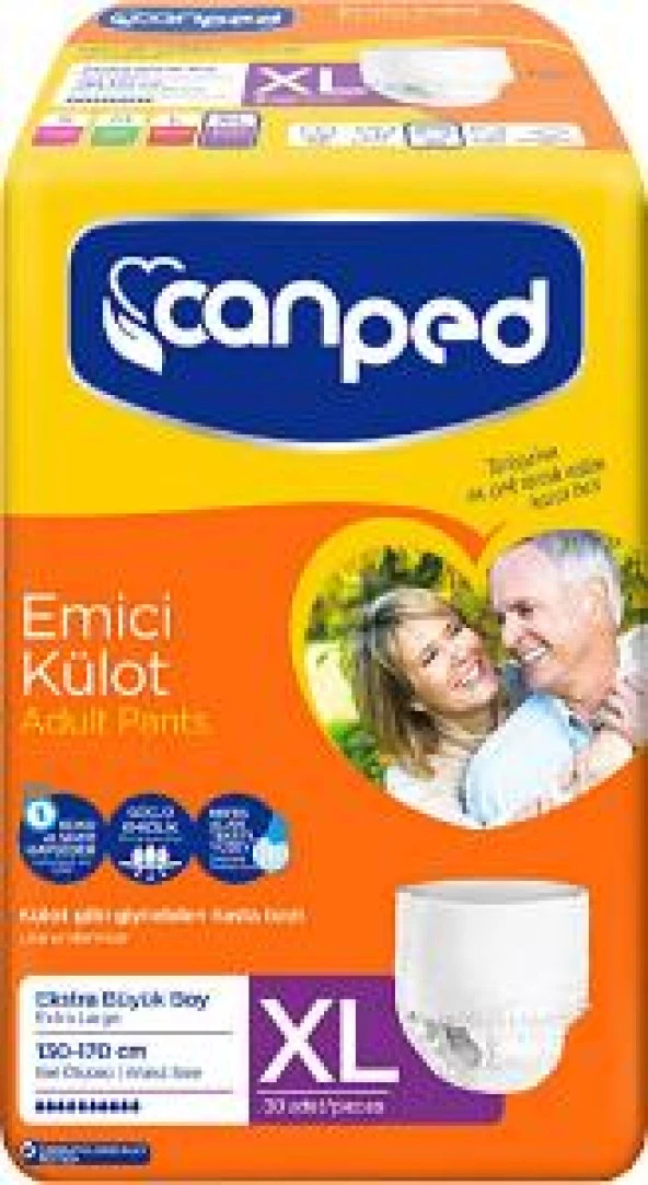 Canped Emici Külot Extra Large 8'li ürün görseli 1